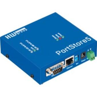 PortStore5 Serial port buffer vers Ethernet